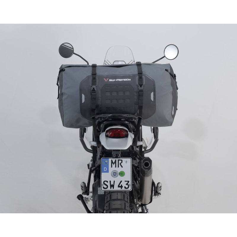 Load image into Gallery viewer, TAIL BAG SW MOTECH DRYBAG 60 LITRE WEATHERPROOF GREY BLACK
