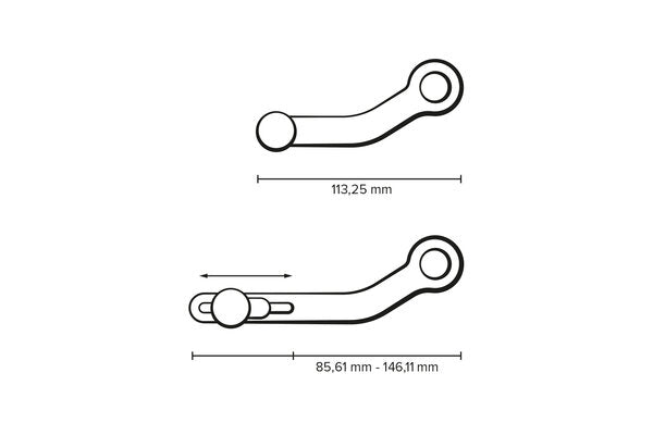 Load image into Gallery viewer, SW MOTECH GEAR LEVER CNC MILLED ALUMINIUM HARDCOAT BMW R1200GS R1200GS R1200GS LC R1250GS R1250GS

