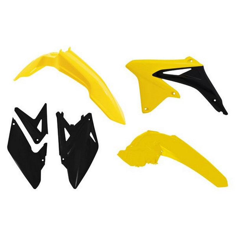 Load image into Gallery viewer, PLASTICS KIT RTECH 4 PIECE OEM COLOURS SUZUKI RMX450 10-19
