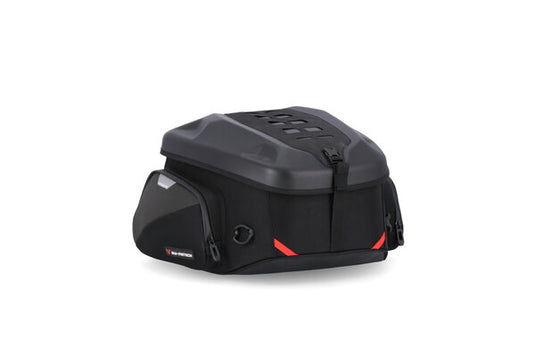 SW MOTECH TAIL BAG PRO SERIES REARBAG BLACK 22-34 LITRE 1680D BALLISTIC NYLON