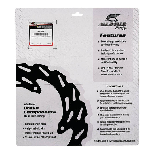 Brake Disc Front 18-0082