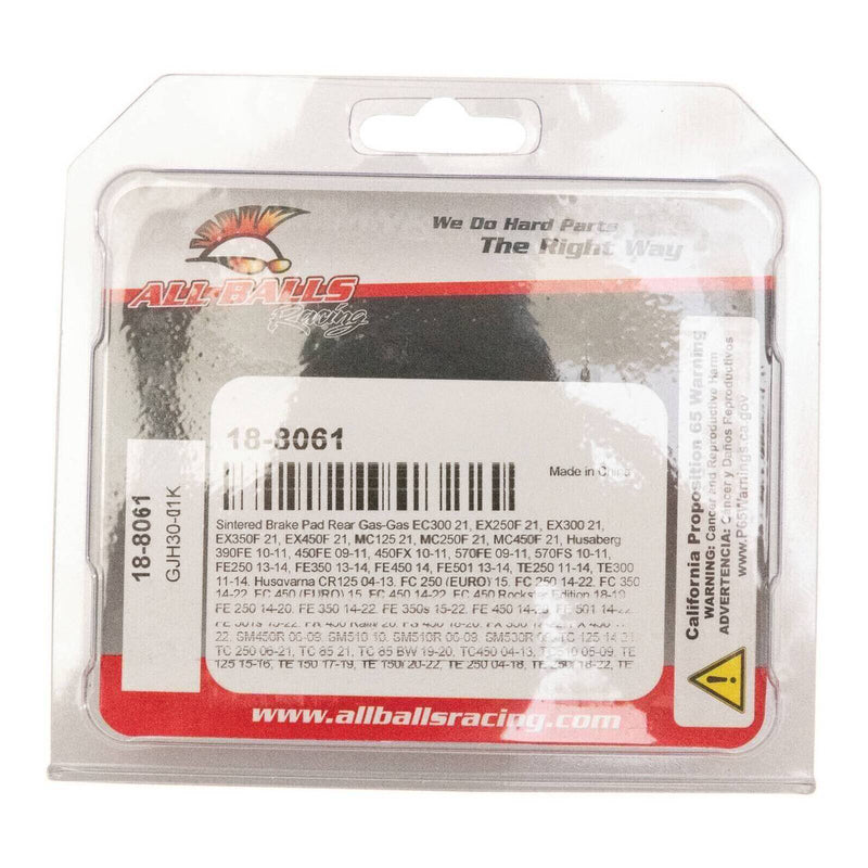 Load image into Gallery viewer, Sintered Brake Pad Rear 18-8061
