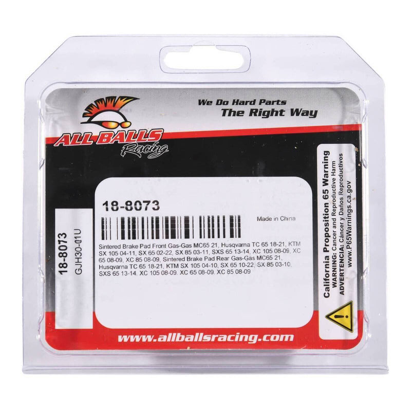 Load image into Gallery viewer, Sintered Brake Pad Front 18-8073
