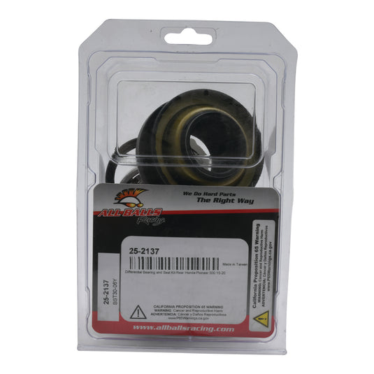All Balls Differential Bearing & Seal Kit Rear 25-2137