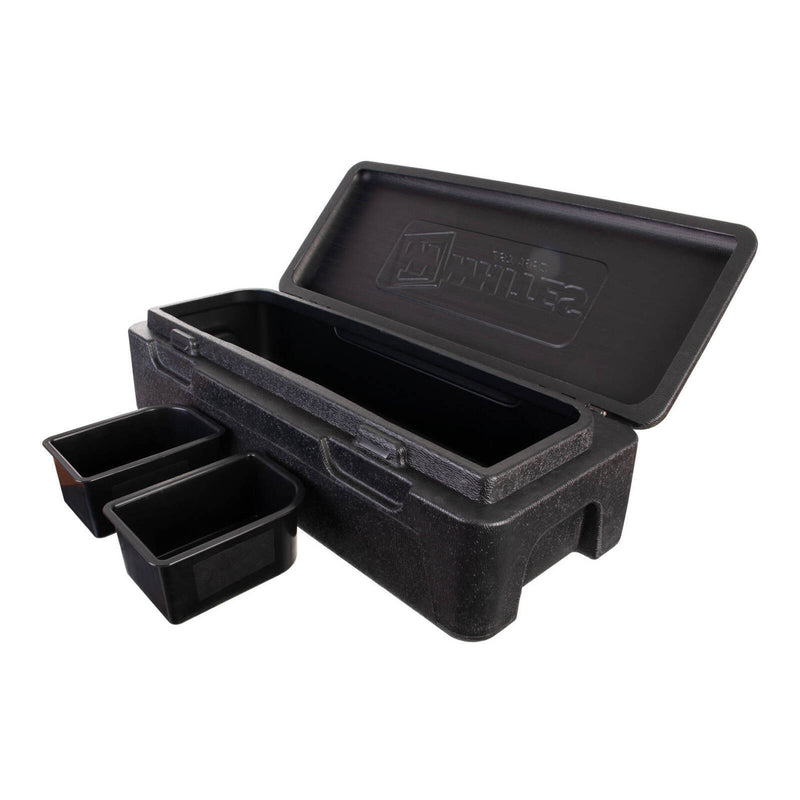 Load image into Gallery viewer, Whites ATV Cargo Box - 55L - Black / Black

