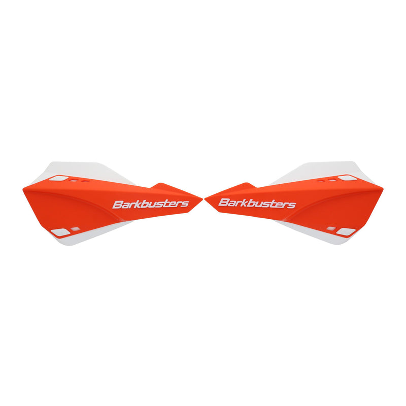 Load image into Gallery viewer, Barkbusters Handguard Sabre Open - Orange / White
