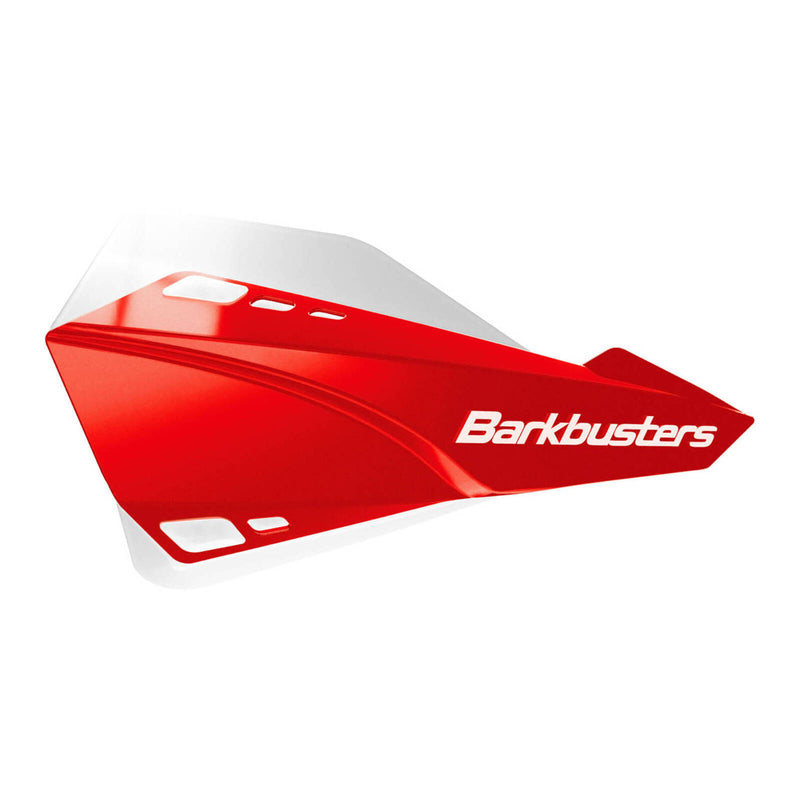 Load image into Gallery viewer, Barkbusters Handguard Sabre Open - Red / White
