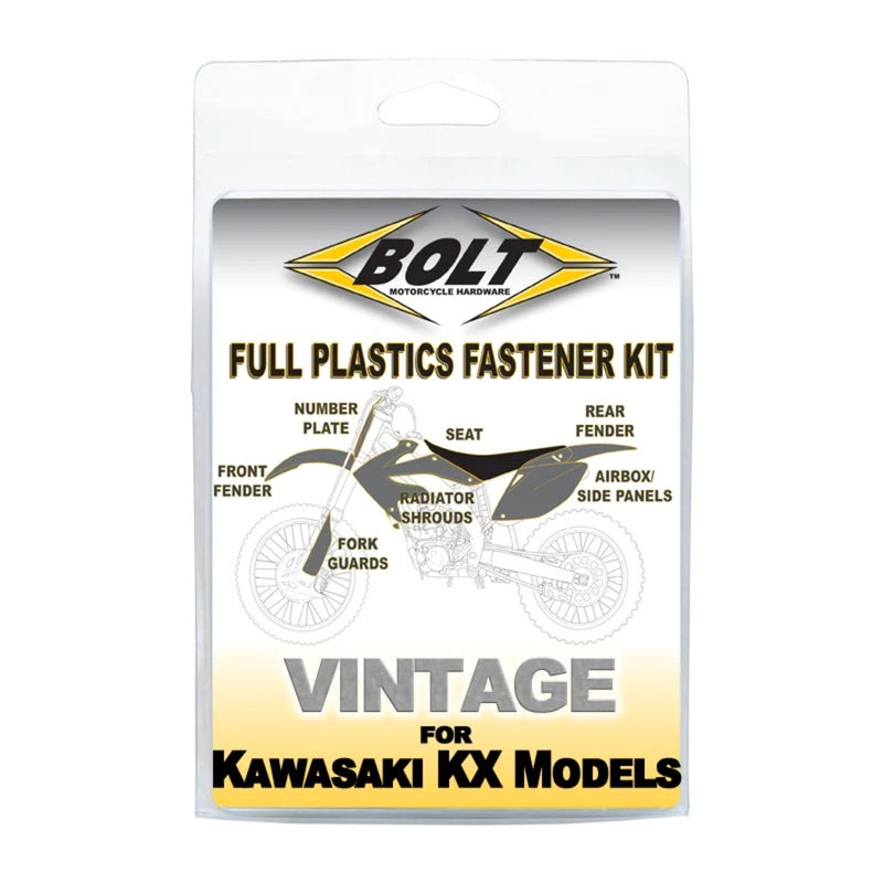 Load image into Gallery viewer, Bolt Body Work Fastener Kit Kawasaki KX125/250 '94-'97
