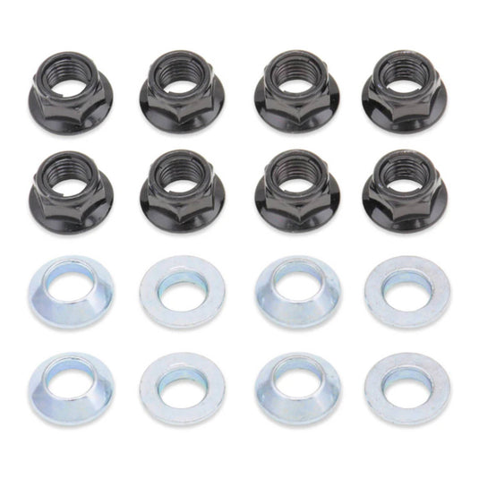 LUG LOCKS BLACK (Pkt of 8) 10mm