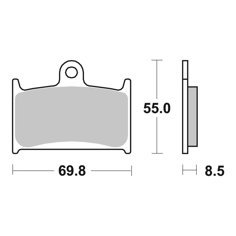 Load image into Gallery viewer, Brembo Prime Sinter Front Brake Pads 07SU14SA
