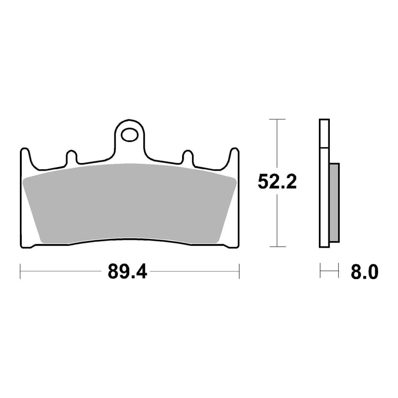 Load image into Gallery viewer, Brembo Prime Sinter Front Brake Pads 07SU19SA
