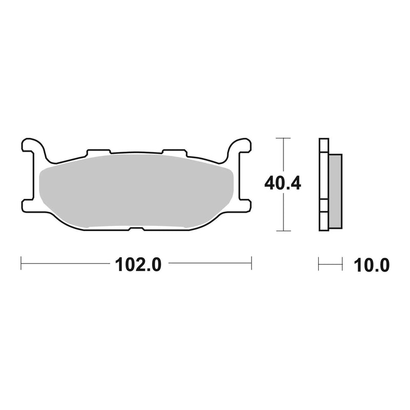 Load image into Gallery viewer, Brembo Prime Sinter Front Brake Pads 07YA27SA
