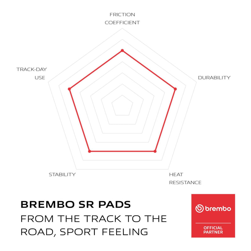 Load image into Gallery viewer, Brembo Xtra Sinter Front Brake Pads 07YA52SR
