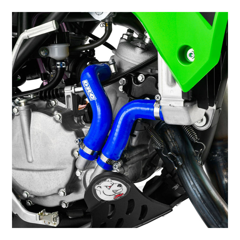 Load image into Gallery viewer, DRC Silicone Radiator Hose Kit - Yamaha YZ250FX / WR250F (2015–2019) - Blue
