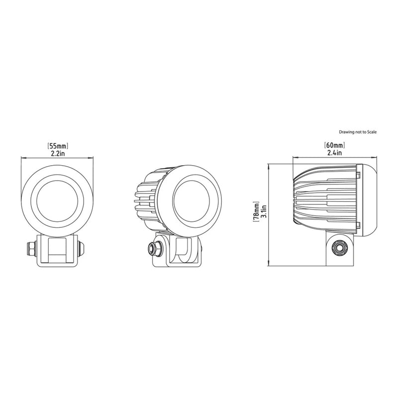 Load image into Gallery viewer, Denali D2 Light Kit Fender Mount - Universal
