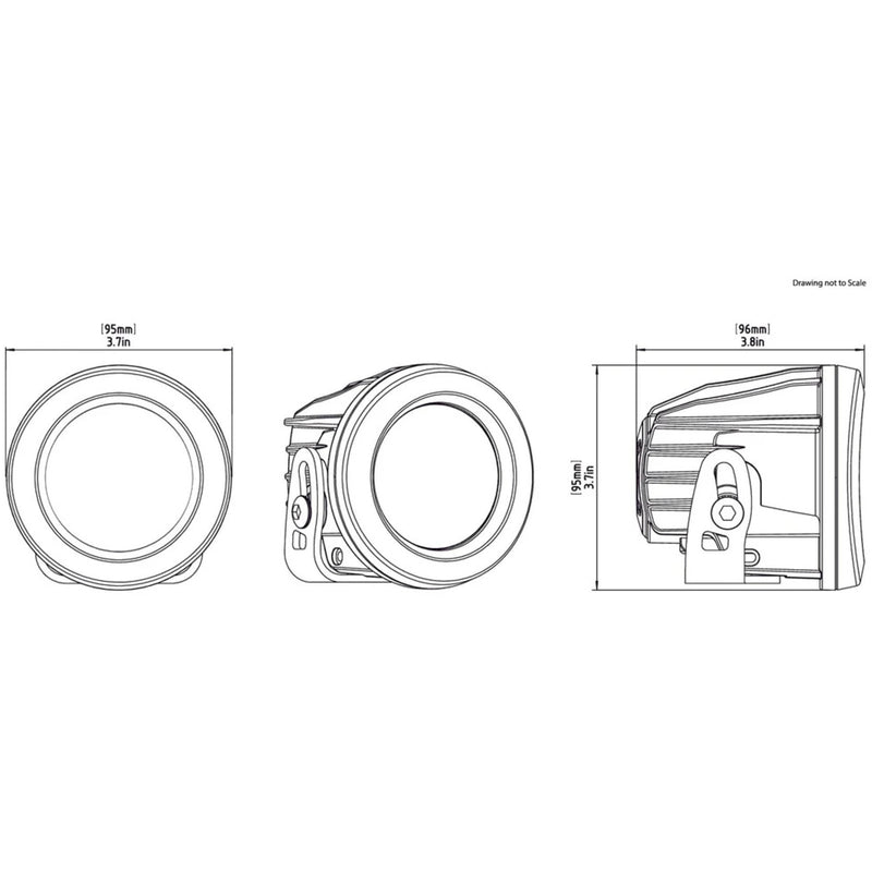 Load image into Gallery viewer, Denali DR1 LED Light Pod - DataDim™ Technology - Single
