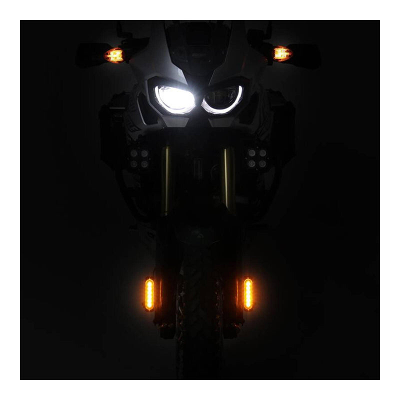 Load image into Gallery viewer, Denali DRL Amber Day Running Lights with Offset Mount Kit - Pair
