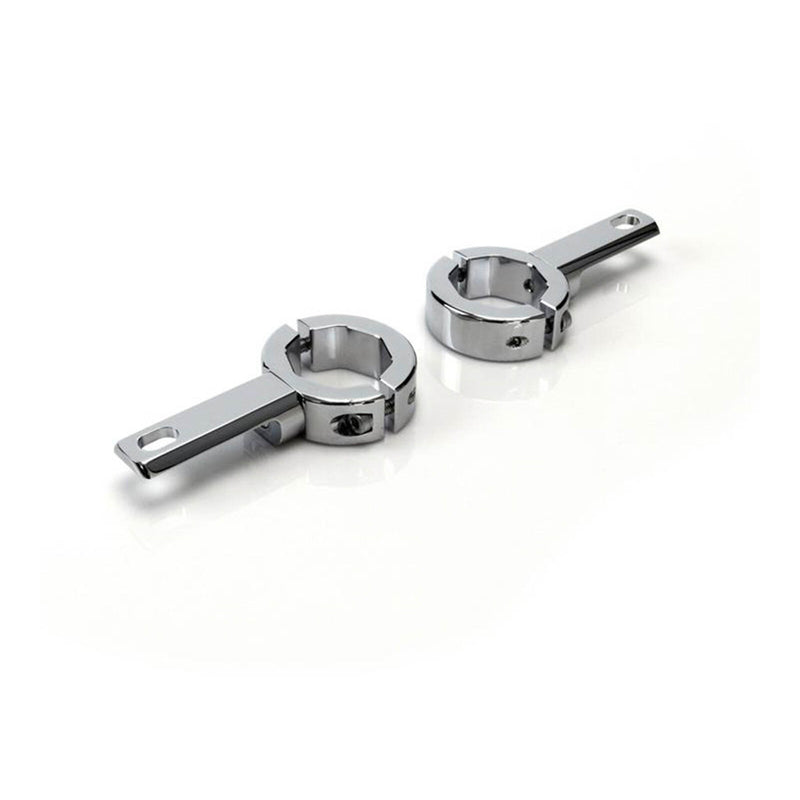 Load image into Gallery viewer, Denali Engine Guard / Frame Light Mount/ 32-38mm Diametre Tubes - Chrome
