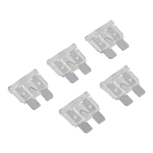 Fuse 25A Blade - Clear (Packet of 5)