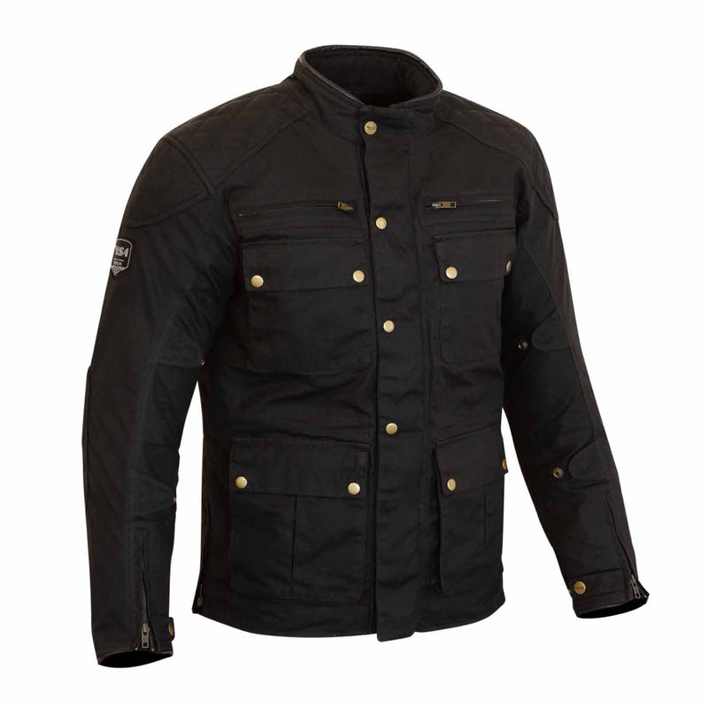 Load image into Gallery viewer, BSA x Merlin Empire Waxed Cotton Motorcycle Jacket
