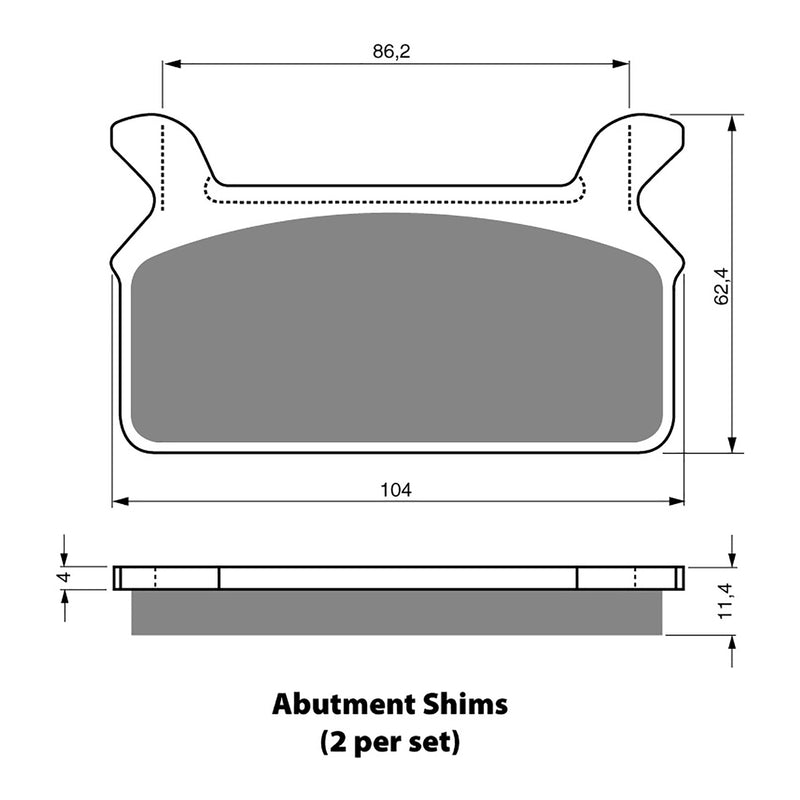 Load image into Gallery viewer, GOLDfren Brake Pads - S3 Sintered Sports

