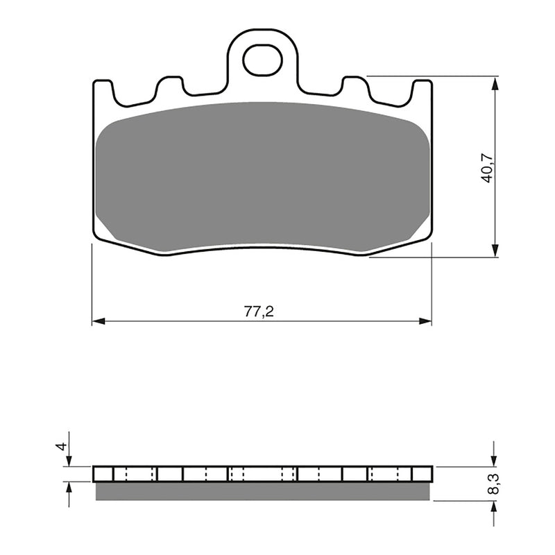 Load image into Gallery viewer, GOLDfren Brake Pads - S3 Sintered Sports
