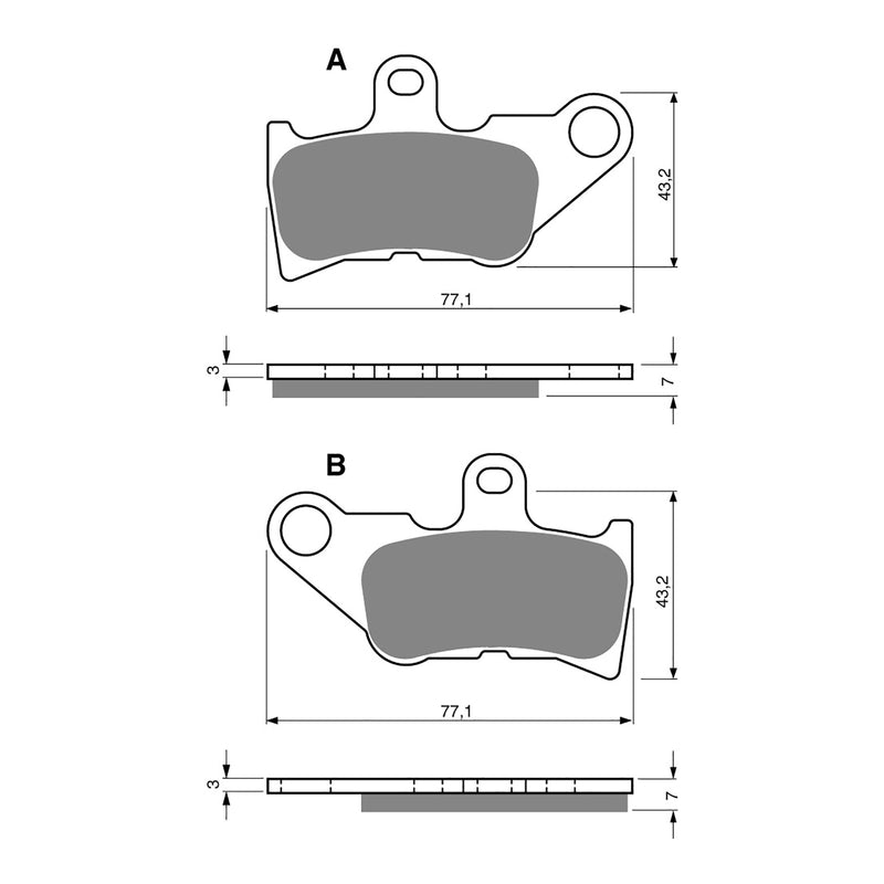 Load image into Gallery viewer, GOLDfren Brake Pads - S3 Sintered Sports
