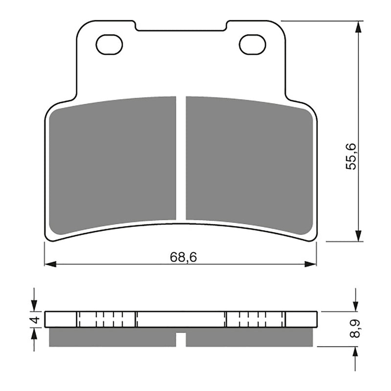 Load image into Gallery viewer, GOLDfren Brake Pads - S3 Sintered Sports
