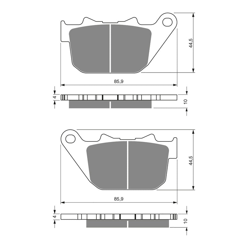 Load image into Gallery viewer, GOLDfren Brake Pads - S3 Sintered Sports
