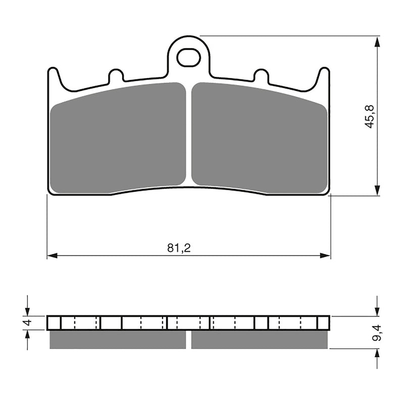 Load image into Gallery viewer, GOLDfren Brake Pads - S3 Sintered Sports
