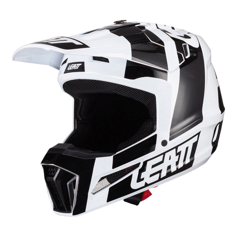 Load image into Gallery viewer, Leatt 2024 3.5 Helmet &amp; Goggle Kit - Black / White

