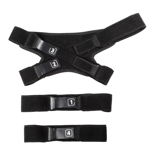 Leatt Strap Kit All C-Frame Carbon (Pair) (L/XL)