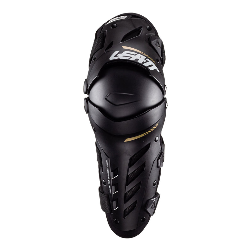 Load image into Gallery viewer, Leatt Dual Axis Knee &amp; Shin Guard - Black
