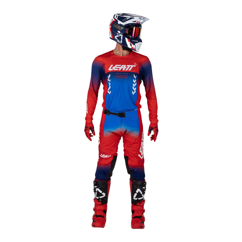 Load image into Gallery viewer, Leatt 2026 5.5 I.K.S. Pant - Royal Blue / Red
