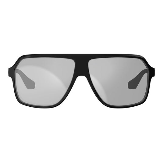 Leatt TheViz Sunglasses Andes - Black Polarized Silver 17 VLT