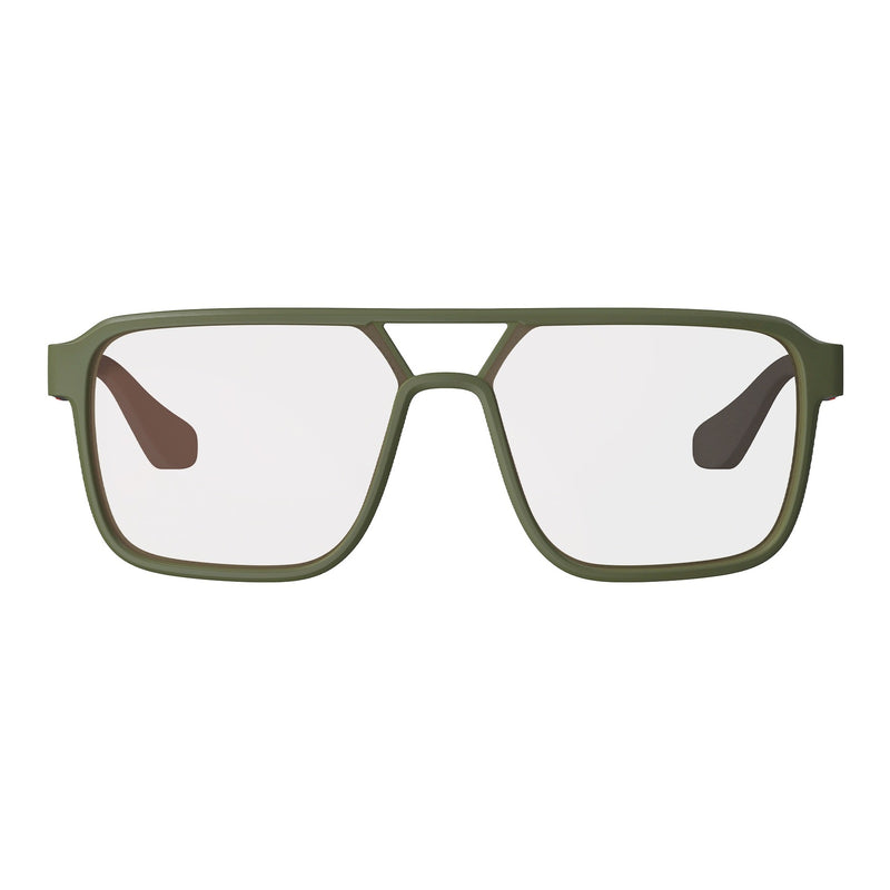 Load image into Gallery viewer, Leatt TheViz Pyrenees Sunglasses - Satin Green Polarized Silver 20 VLT
