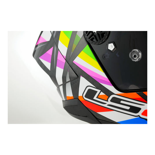 LS2 FF805 Thunder GP Aero Flash Helmet - Black