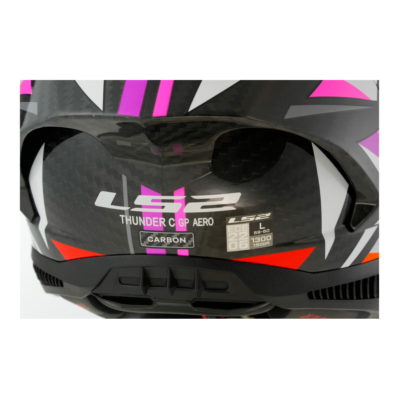 Load image into Gallery viewer, LS2 FF805 Thunder GP Aero Flash Helmet - Black
