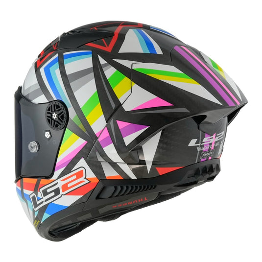 LS2 FF805 Thunder GP Aero Flash Helmet - Black