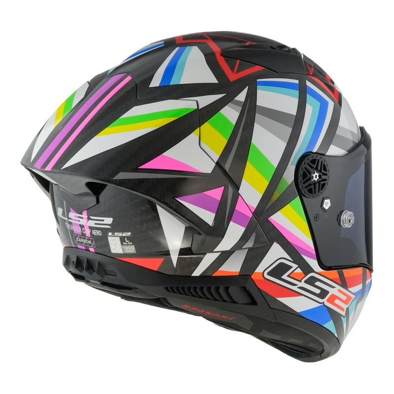 Load image into Gallery viewer, LS2 FF805 Thunder GP Aero Flash Helmet - Black
