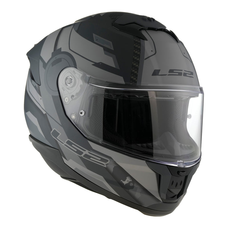 Load image into Gallery viewer, LS2 FF808 Stream II Shadow - Matte Titanium / Grey
