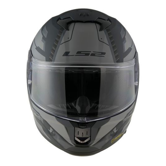 LS2 FF808 Stream II Shadow - Matte Titanium / Grey