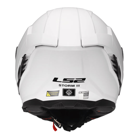 LS2 FF818 Storm III Helmet - Gloss White