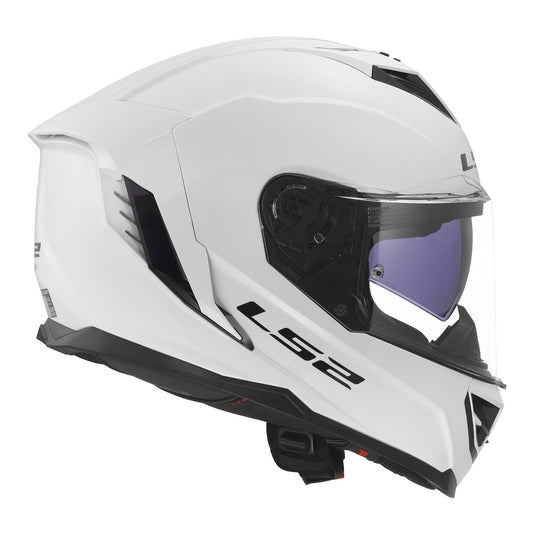 LS2 FF818 Storm III Helmet - Gloss White
