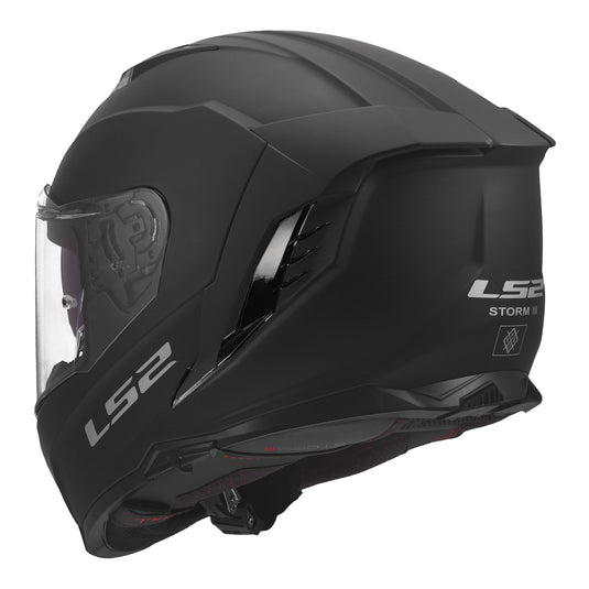 LS2 FF818 Storm III Helmet - Matte Black
