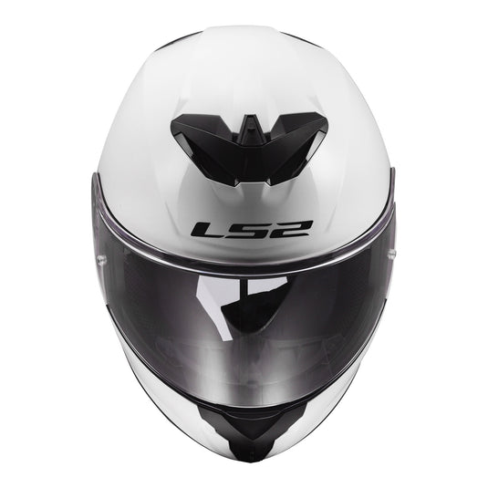 LS2 FF820 Rapid III Solid Helmet - Gloss White