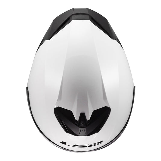 LS2 FF820 Rapid III Solid Helmet - Gloss White