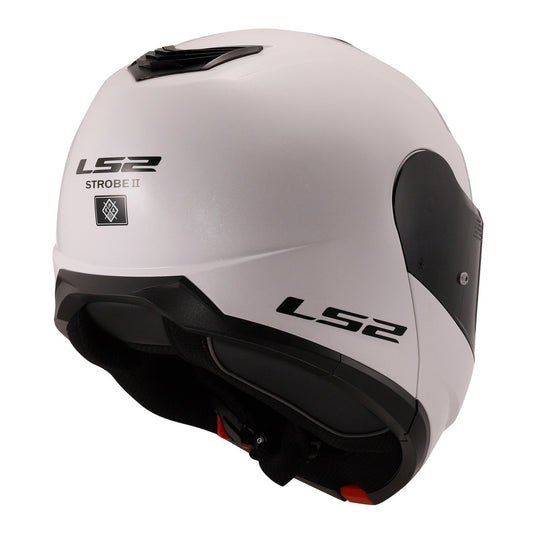 LS2 FF908 Strobe II Helmets - White 06