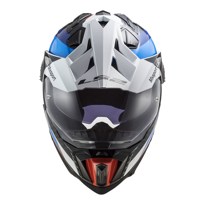 Load image into Gallery viewer, LS2 MX701C Explorer Carbon Frontier - Blue / Black 06
