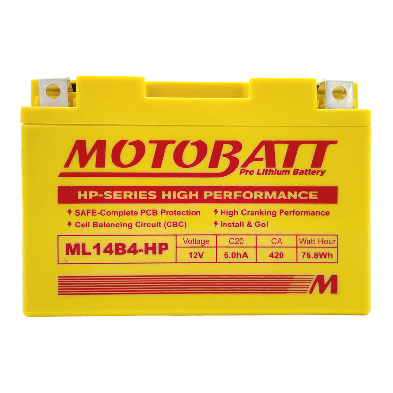 Load image into Gallery viewer, Motobatt Pro Lithium Battery ML14B4-HP *6

